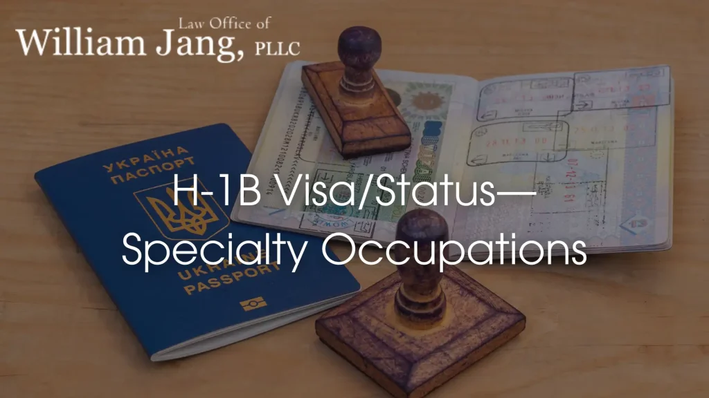 H-1B Visa_Status—Specialty Occupations Image