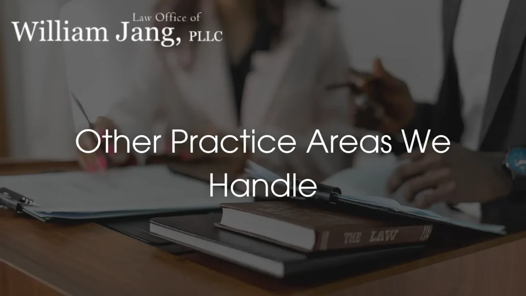 Other Practice Areas We Handle Image