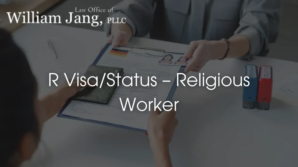R Visa_Status – Religious Worker Image